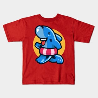 Shark Ready for Summer Kids T-Shirt